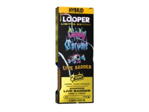 Looper Live Badder 2G Cart Candy Chrome