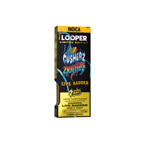 Looper Live Badder 2G Cart Gushers Zkittlez