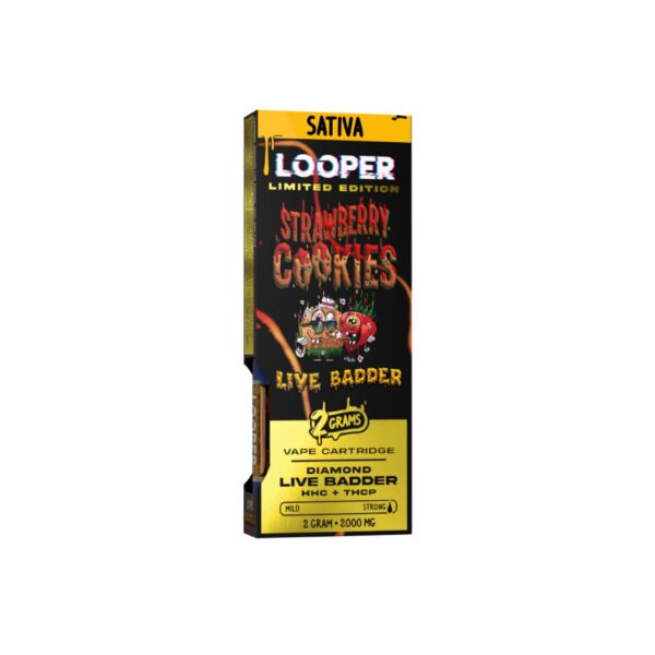 Looper Live Badder 2G Cart Strawberry Cookies