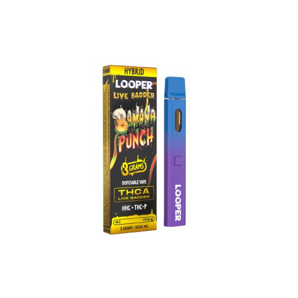 Looper Live Badder 3G Disposable Banana Punch