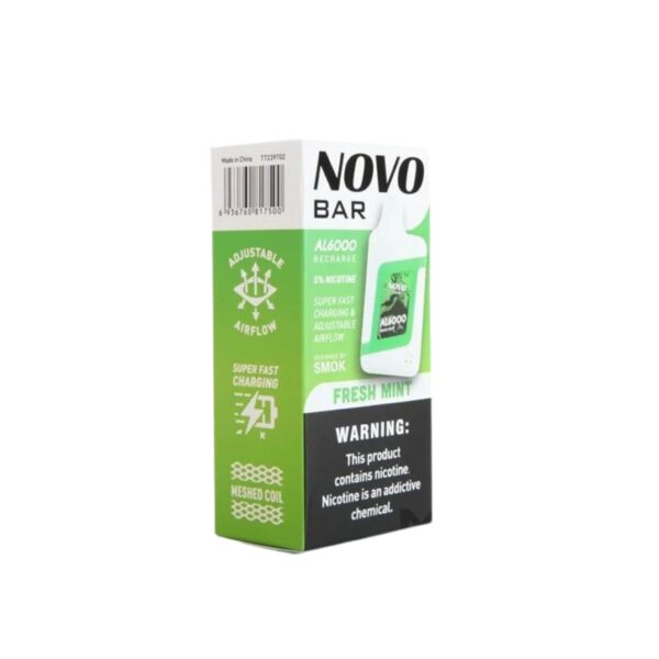 Novo Bar 6,000 Fresh Mint